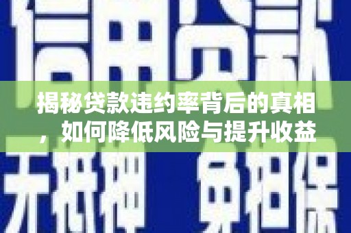 奉节揭秘贷款违约率背后的真相，如何降低风险与提升收益